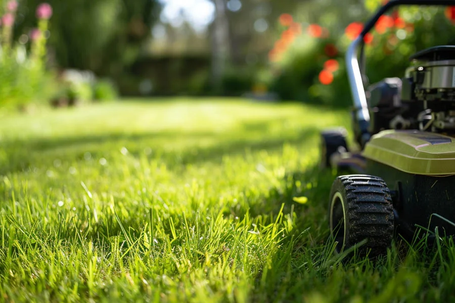 lawn cut machine