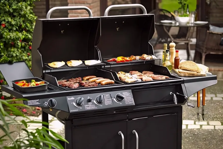 portable barbecue gas grill