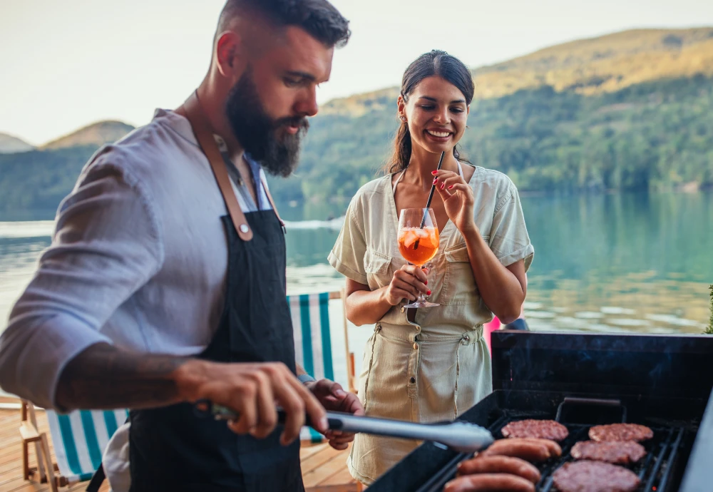 stainless steel barbecue grill
