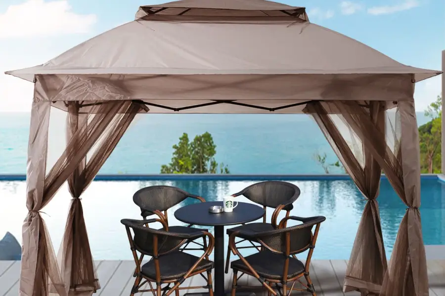 best pop up gazebo with mosquito netting