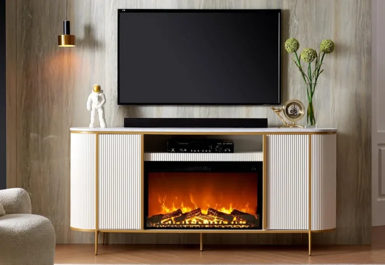 electric portable fireplace