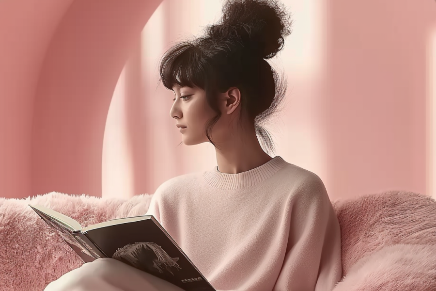 hot pink sectional sofa